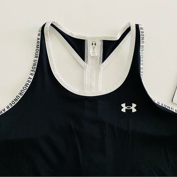 Under Armour | Racer Back Loose Fit Logo Trim Tank Top Bundle NWT L - Picture 3 of 13